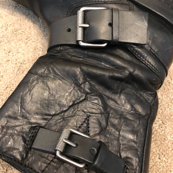 AllSaints Biker Boot only worn twice in excellent condition - Picture 9 of 11